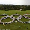 Community share the Olympic spirit